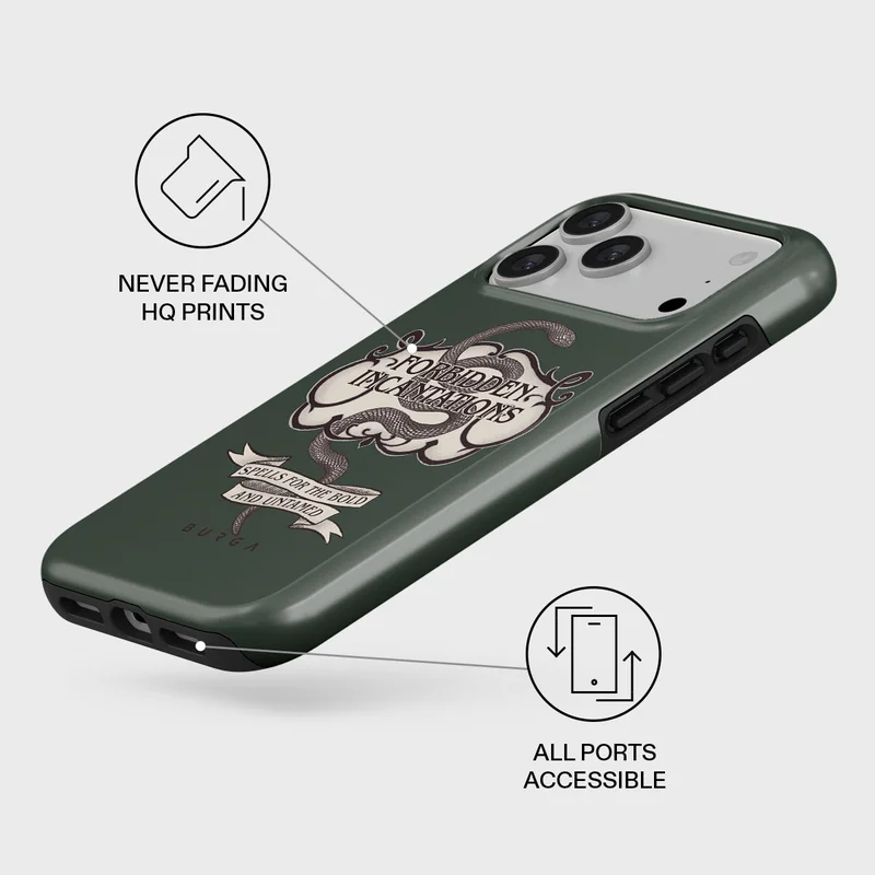 Burga iPhone 17 Pro Villain Burga iPhone 17 Pro Villain Premium Case Compatible with Hybrid Dual-Layer Hard Shell + Silicone Protection - Scratch-Resistant Shockproof Mobile Cover  | Best Price UAE